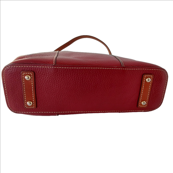 Dooney & Bourke Lexington Bordeaux Pebble Leather Purse - Picture 7 of 16